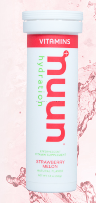 Nuun Hydration Vitamins in Strawberry Melon