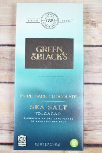 Green & Black Dark Chocolate with Sea Salt