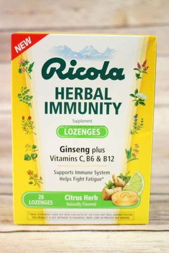 Ricola Citrus Herb Lonzenges