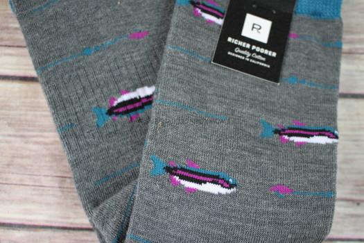 Richer Poorer Angler Crew Socks