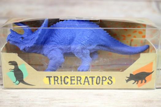  Dinosaur Eraser Triceratops