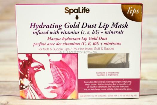 SpaLife Hydrating Gold Dust Lip Mask