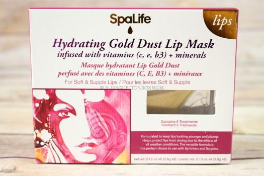 SpaLife Hydrating Gold Dust Lip Mask