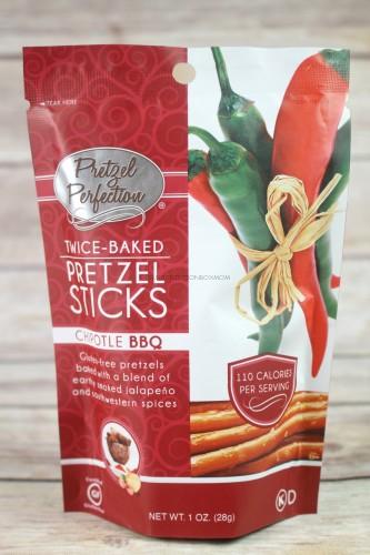 Pretzel Perfection Twice Baked Pretzel Sticks in Chipotle BBQ