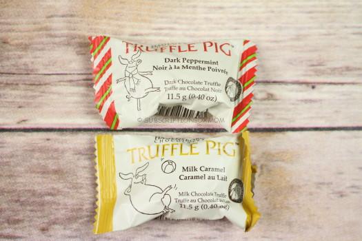 Truffle Pig Milk Chocolate and Dark Peppermint