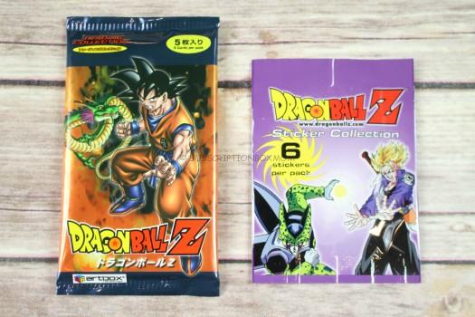 Dragon Ball Z Cards and Stickers