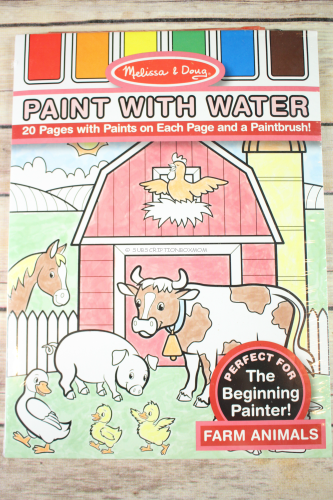 Melissa & Doug Paint with Water Kids' Art Pad - Farm Animals