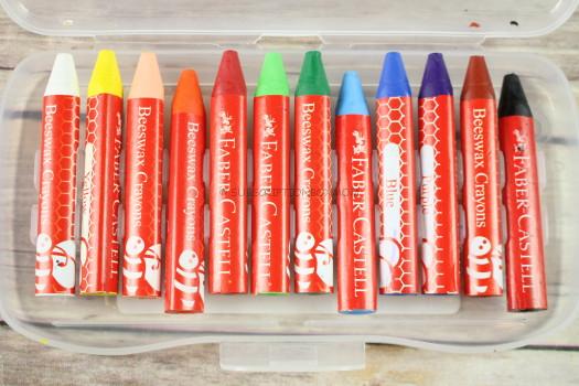 Faber-Castell Jumbo Beeswax Crayons