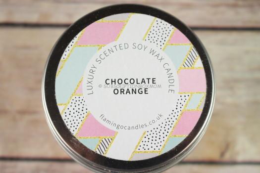 Flamingo Candles Chocolate Orange