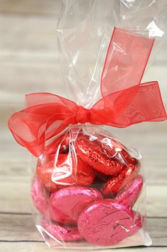 Chocolate Heart Truffle & Fruit Cremes – Strawberry & Raspberry