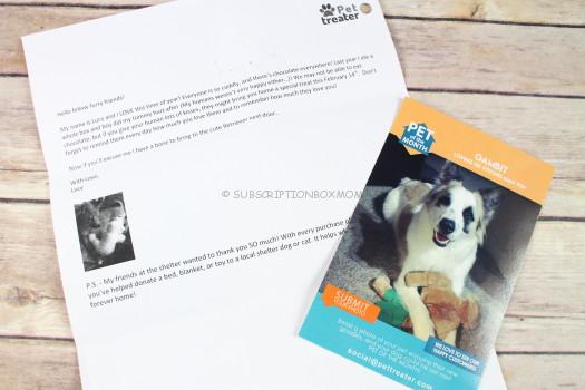 Pet Treater Letter