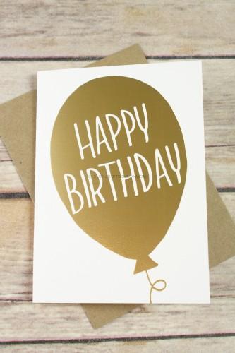Happy Birthday Balloon – Happy Cactus Designs