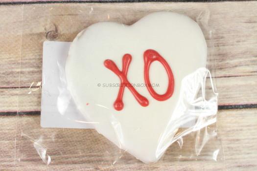 Preppy Puppy Large Heart Gourmet Cookie 