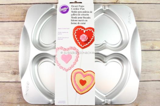 Wilton Heart Cookie Pop Pan 