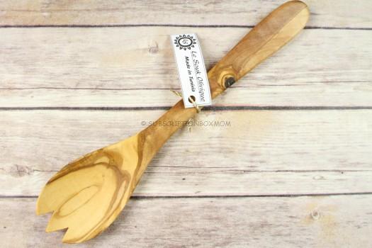 Olive Wood Spork, Tunisia