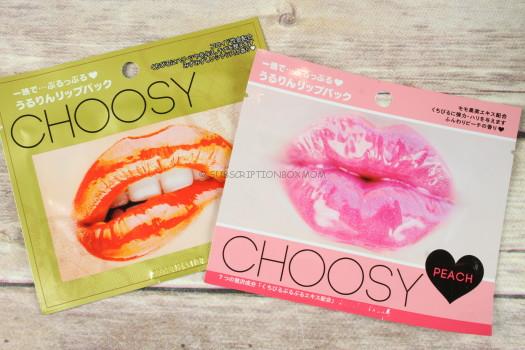 Choosy Lip Mask in Peach and Gold Pearl 