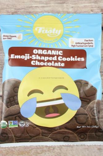 Tasty Organic Emoji-Shaped Chocolate Cookies 
