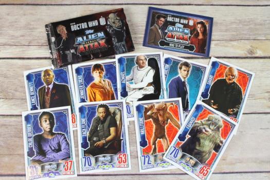 Topps Dr Who Alien Attax Trading Cards