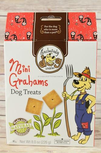 Exclusively Dog Cookies Mini Grahams Dog Treats