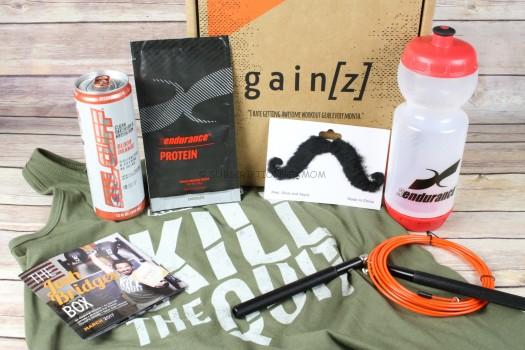 Gainz Box March 2017 Subscription Review