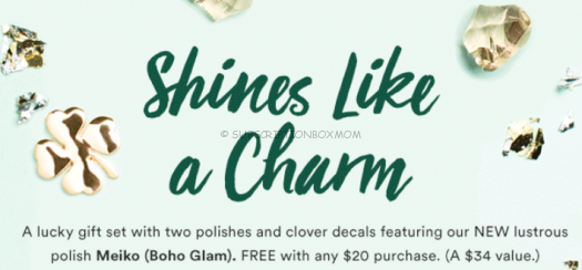 Free Shines Like a Charm Set with Purchase