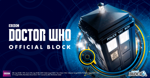 New Doctor Who Official Block from Nerd Block