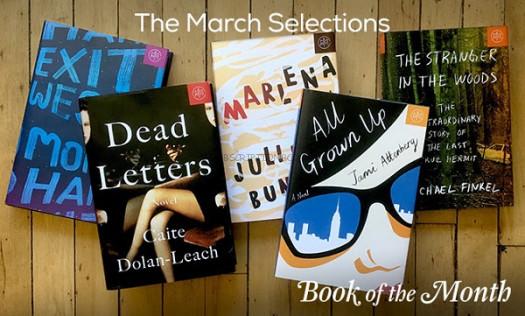 Book of the Month March 2017 Selections