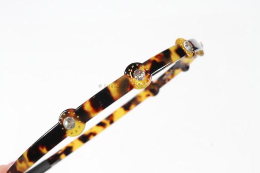 Tortoise Shell Embellished Headband 