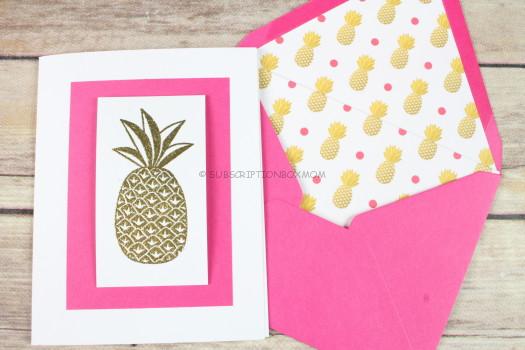 Pineapple Notecard Set by Potted Palm Papery