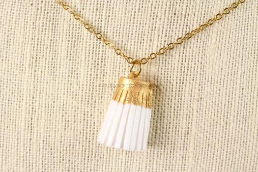 Tassel Necklace by Jill Makes