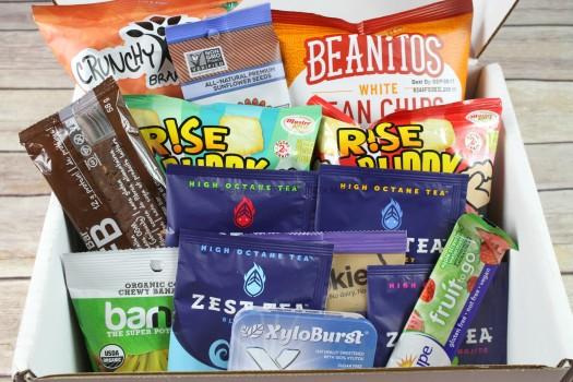 SnackSack March 2017 Healthy Snack Subscription Box Review