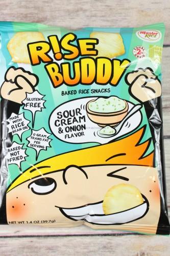 Rise Buddy Sour Cream & Onion Rice Snacks