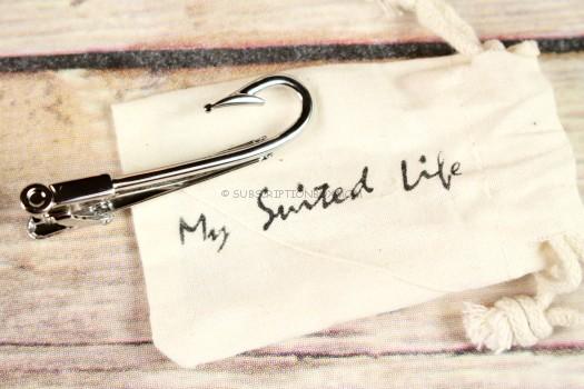 My Suited Life Fish Hook Tie Bar 