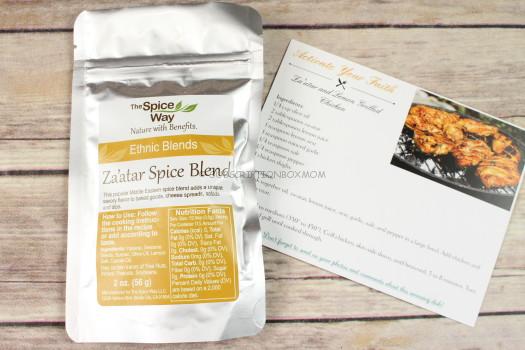 The Spice Way Za'atar Spice Blend 