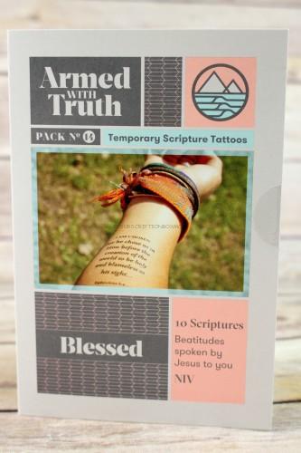 Armed With Truth Beatitudes Scripture Tattoo Se