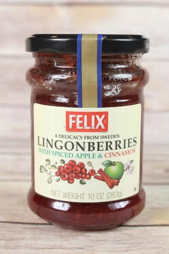 Felix Lingonberries with Spiced Apple and Cinnamon