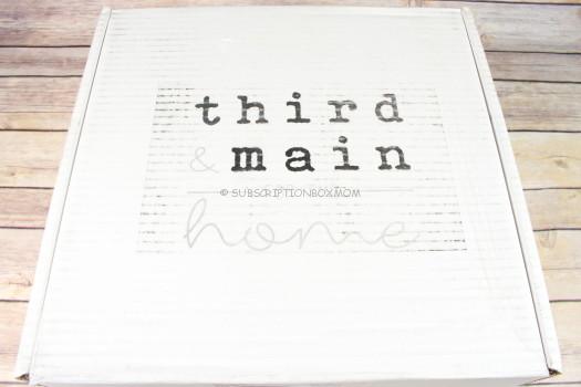 Third & Main May 2017 Home Subscription Box Review