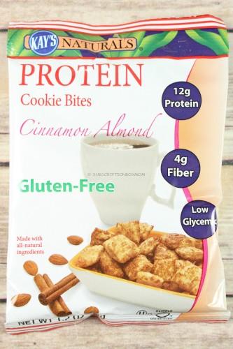 Kay's Naturals Protein Cookie Bites in Cinnamon Almond