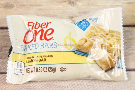 Fiber One Baked Bars Lemon Bar