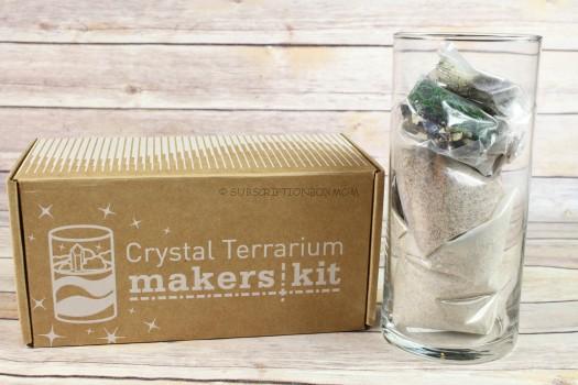 Makers Kit Crystal Sand Art Terrarium