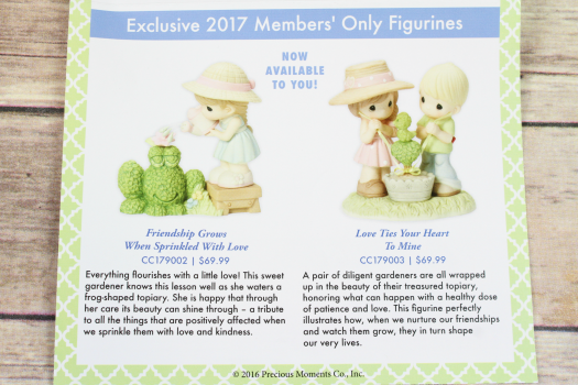 2017 Exclusive Membership Pieces