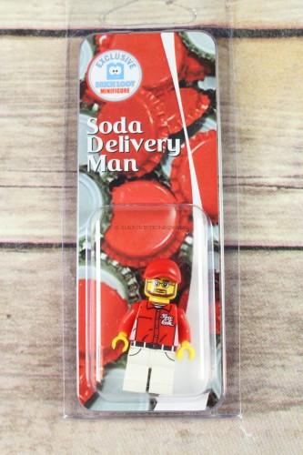 Soda Delivery Man - Custom 100% LEGO Minifigure