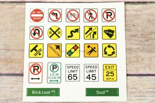 Street Sign Sticker Pack 