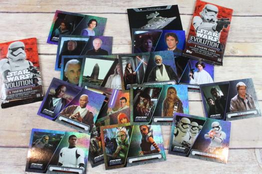 Star Wars Evolution Cards 