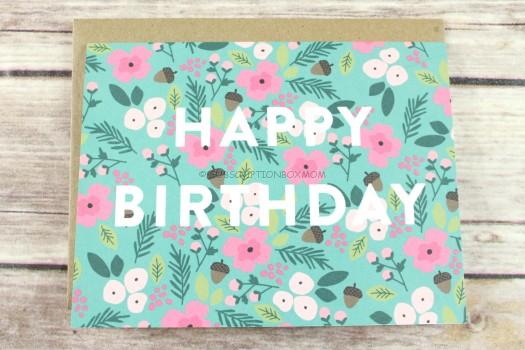 Woodland Birthday in Teal by August and Oak