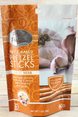 Pretzel Perfection Twice Baked Pretzel Sticks Garlic Herb