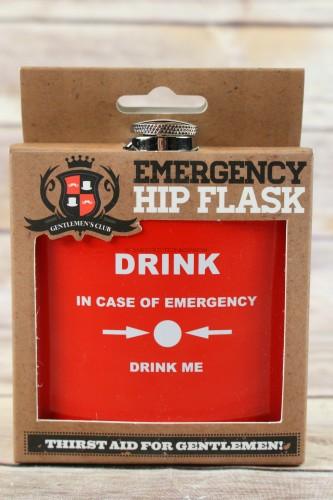 Gentlemans Club Emergency Hip Flas