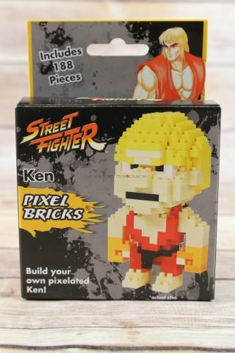 Street Fighter Ken Pixel Bricks 