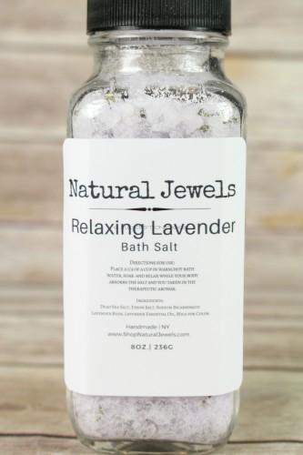 Natural Jewels Relaxing Lavender Bath/Foot Soak