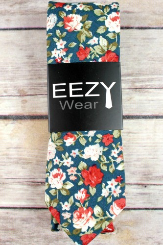 EEZY Wear Mom’s Garden Floral Tie